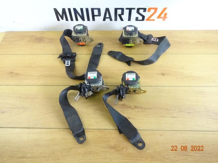 Mini Cooper S Kits ceinture de sécurité avant + arrière stock