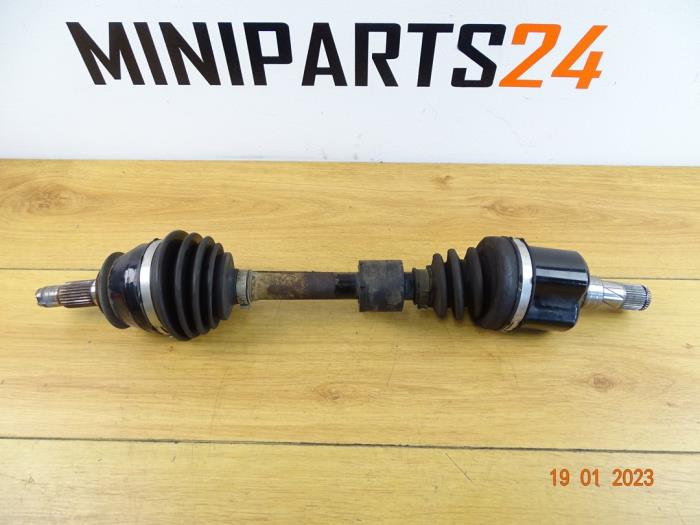 Front drive shaft, left from a MINI Mini (R56) 1.6 One D 16V 2012