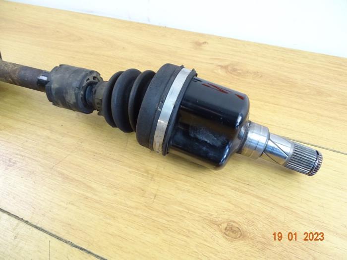 Front drive shaft, left from a MINI Mini (R56) 1.6 One D 16V 2012
