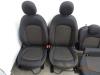Seats + rear seat (complete) from a MINI Mini (F55) 1.2 12V One First 2015