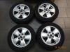 Set of wheels + winter tyres from a Mini Mini (F55), 2014 1.2 12V One First, Hatchback, 4-dr, Petrol, 1.198cc, 55kW (75pk), FWD, B38A12A, 2014-06, XS91; XS92 2015