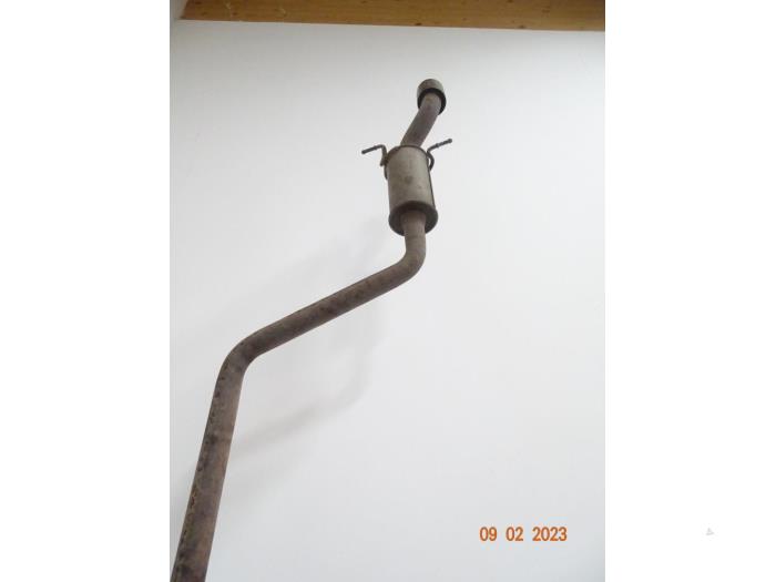 Exhaust (complete) from a MINI Clubman (R55) 1.6 Cooper D 2010