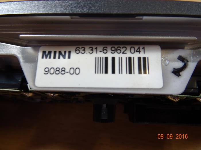 Eclairage intérieur avant d'un MINI Mini One/Cooper (R50) 1.6 16V One 2005