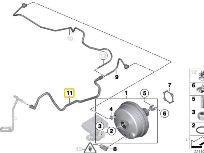 Begagnade Rör (diverse) Mini Cooper Pris € 25,00 Marginaltabell erbjuds av Miniparts24