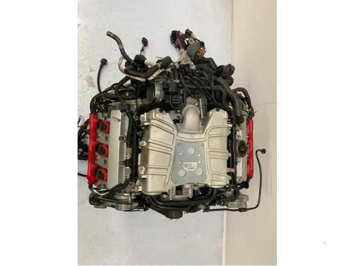 Motor de un Audi A8 (D4) 3.0 V6 24V TFSI Quattro 2017