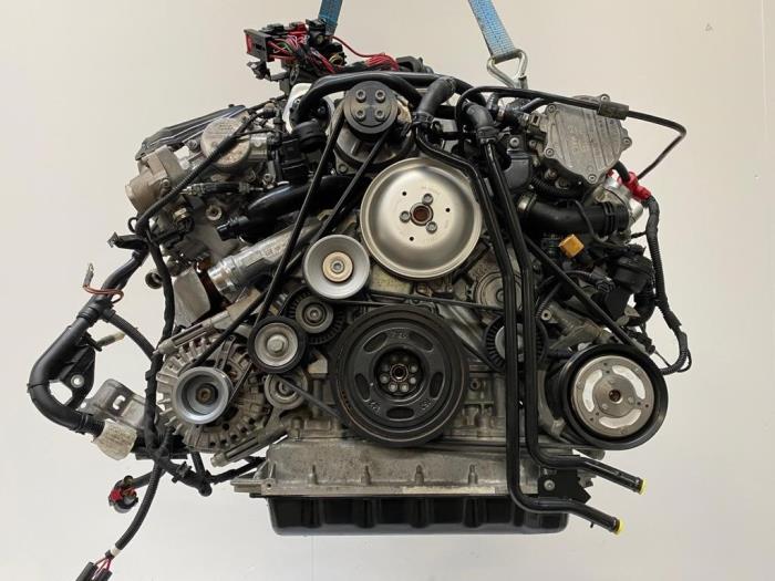 Motor de un Audi A8 (D4) 3.0 V6 24V TFSI Quattro 2017