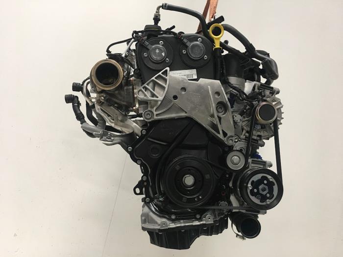 Motor van een Volkswagen T-Roc  2018