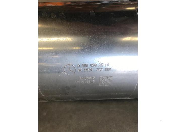 Particulate filter from a Mercedes-Benz Sprinter 5t (907.6) 316 CDI 2.1 D RWD 2019