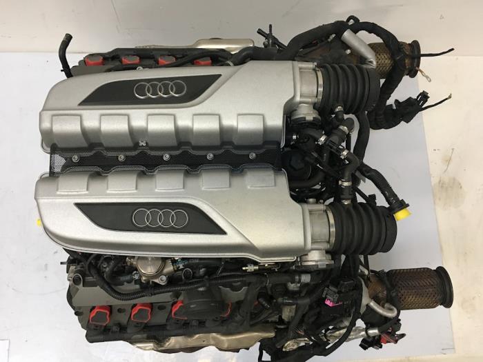 Motor de un Audi R8 (4S3/4SP) 5.2 V10 Plus 2018