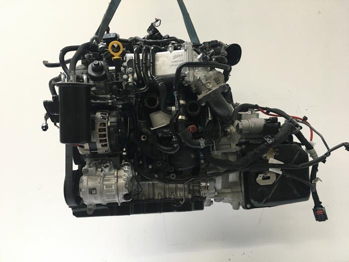 Motor van een Audi A3 Sportback (8VA/8VF) 2.0 TDI 16V 2018