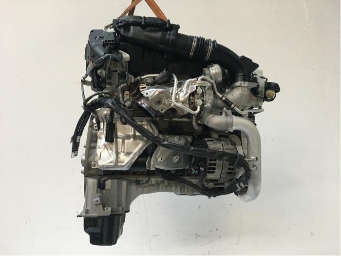 Motor van een Mercedes-Benz GLE Coupe (C292) 43 AMG 3.0 V6 24V Turbo 4-Matic 2016
