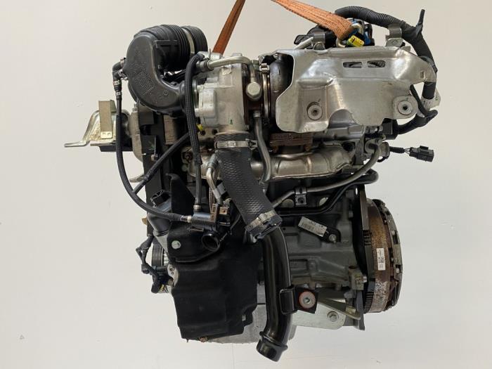 Engine from a Fiat 500 Abarth 2018
