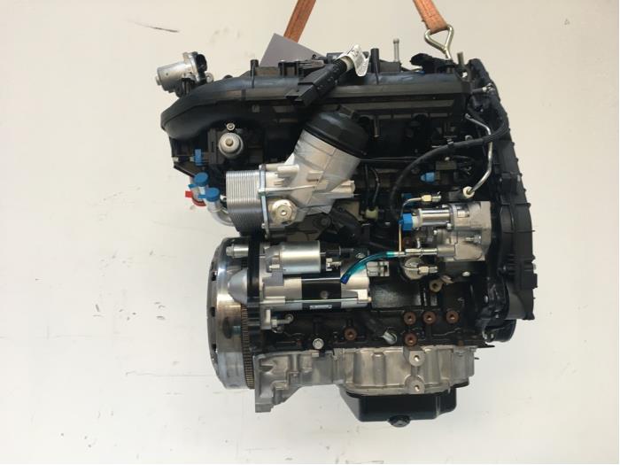 Motor van een Opel Astra 2015