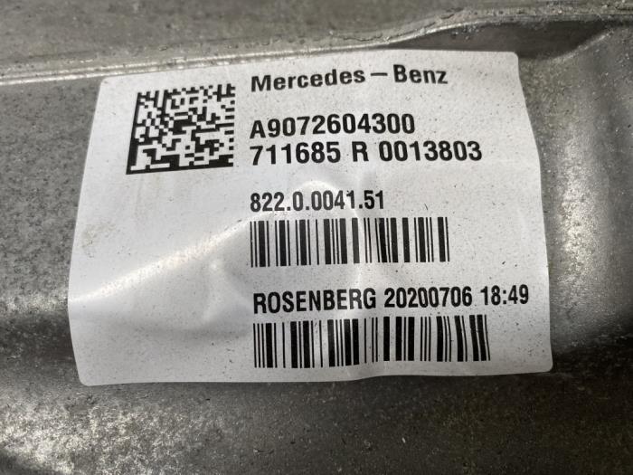 Caja de cambios de un Mercedes-Benz Sprinter Tourer 4t (907.7/8) 419 CDI 3.0 V6 24V RWD 2020