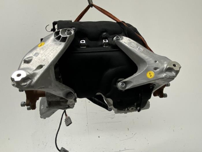 Motor van een Audi E-Tron 2020