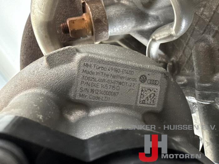 Motor van een Volkswagen Golf VII (AUA) 1.4 TSI 16V 2015