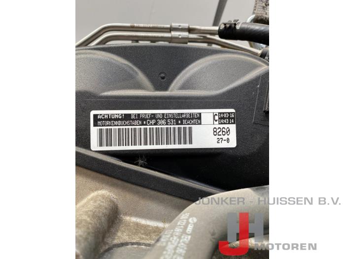 Engine from a Volkswagen Golf VII (AUA) 1.4 TSI 16V 2016
