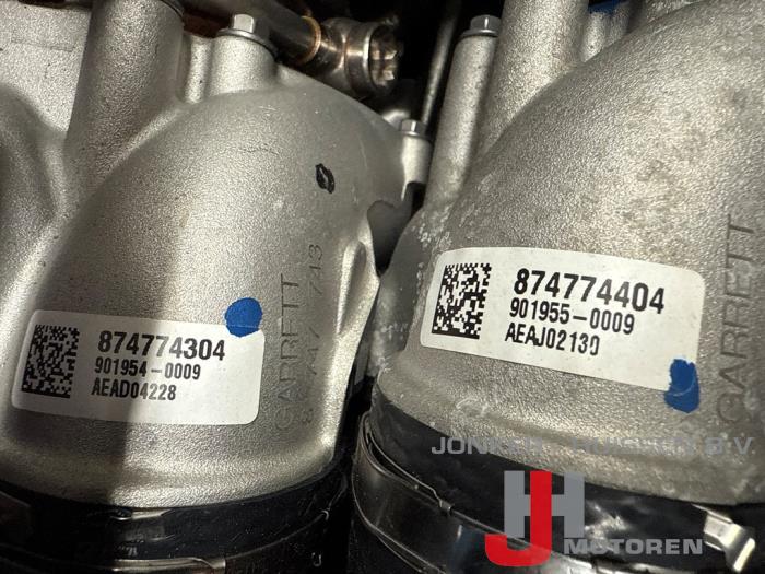 Engine from a BMW X6M (F96) 4.4i V8 Turbo 32V Competition 2023