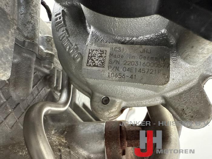 Engine from a Volkswagen Golf VII (AUA) 1.4 TSI 16V 2016
