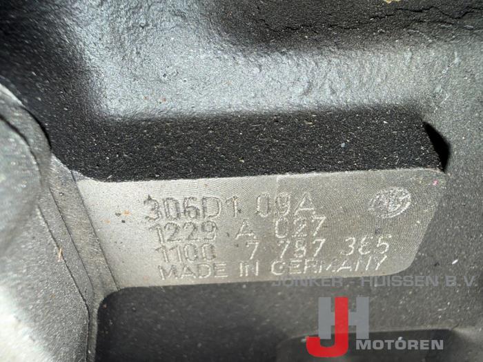 Motor van een BMW X5 (E53) 3.0d 24V 2006