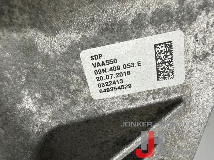 Getriebe van een Volkswagen Transporter T6 2.0 TDI 199 2018