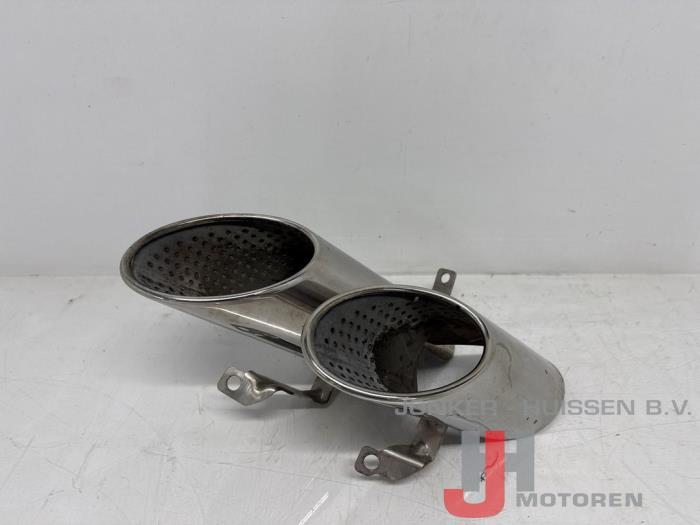 Auspuff Enddämpfer van een Lamborghini Huracan 5.2 V10 LP 610-4 2015