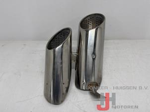 Auspuff Enddämpfer van een Lamborghini Huracan 5.2 V10 LP 610-4 2015