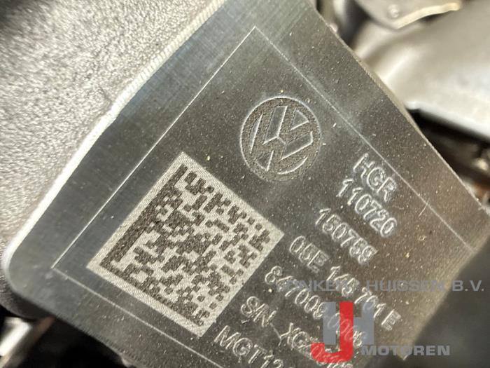 Engine from a Volkswagen Golf VII (AUA) 1.5 TSI Evo BlueMotion 16V 2020