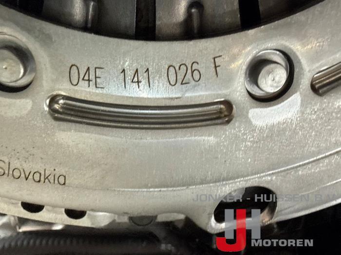 Engine from a Volkswagen Golf VII (AUA) 1.5 TSI Evo BlueMotion 16V 2020