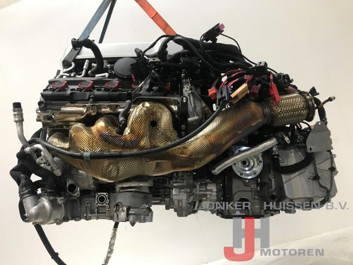 Motor van een Audi R8 Spyder (4S9/4SR) 5.2 V10 40V FSI 2014
