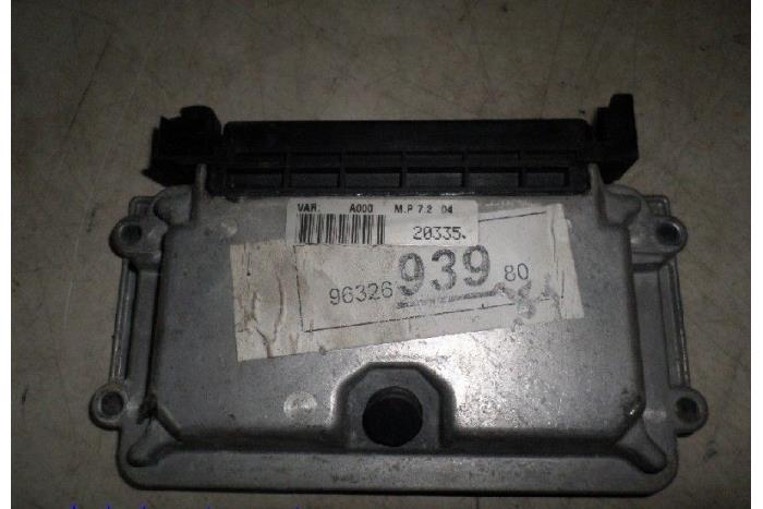 Used Engine management computer Citroen Xsara Picasso (CH) 1.6 Price € 25,00 Margin scheme offered by Hans Auto Onderdelen