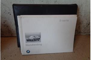 Used Instruction Booklet BMW 5 serie Touring (E39) 523i 24V Price € 10,00 Margin scheme offered by Hans Auto Onderdelen
