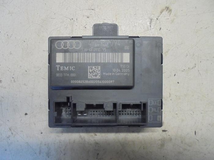 Central locking switch Audi A6 2.0 TDI 16V - 4F0959794