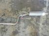Exhaust rear silencer from a Volkswagen Golf Plus (5M1/1KP) 1.2 TSI BlueMOTION 2011