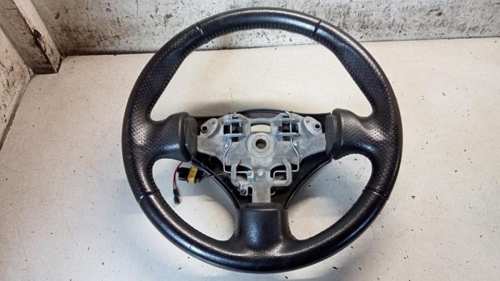 Steering wheel from a Peugeot 206 (2A/C/H/J/S) 1.4 16V 2005
