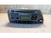 Radio from a Ford Ka I, 1996 / 2008 1.3i, Hatchback, Petrol, 1.299cc, 51kW (69pk), FWD, A9A; A9B, 2002-08 / 2008-11, RB 2004