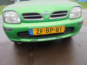 Used Front bumper Nissan Micra (K11) 1.3 LX,SLX 16V Price € 45,00 Margin scheme offered by Hans Auto Onderdelen