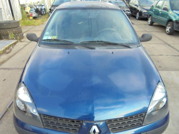 Używane Maska Renault Clio II (BB/CB) 1.2 16V Cena € 35,00 Procedura marży oferowane przez Hans Auto Onderdelen