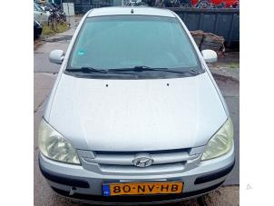 Usagé Capot Hyundai Getz 1.3i 12V Prix € 75,00 Règlement à la marge proposé par Hans Auto Onderdelen