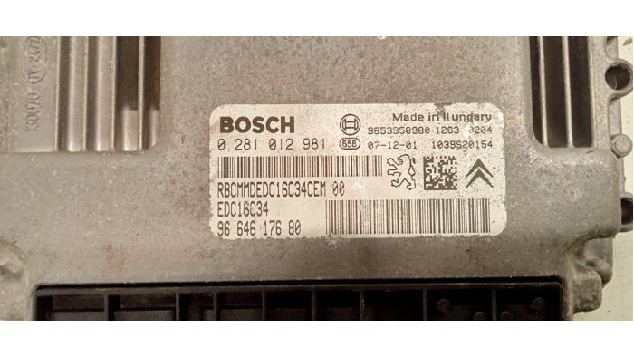 Used Engine management computer Citroen C4 Picasso (UD/UE/UF) 1.6 HDiF 16V 110 Price € 100,00 Margin scheme offered by Hans Auto Onderdelen