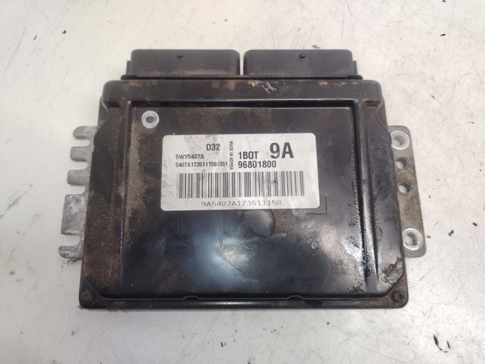 Used Engine management computer Chevrolet Matiz (M200) 0.8 S,SE Price € 30,00 Margin scheme offered by Hans Auto Onderdelen