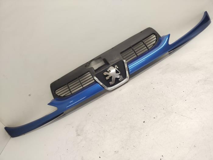 Używane Grill Peugeot 206 (2A/C/H/J/S) 1.6 16V Cena € 20,00 Procedura marży oferowane przez Hans Auto Onderdelen