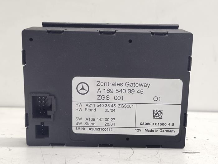 Używane Modul gateway Mercedes B (W245) 2.0 B-200 16V Cena € 25,00 Procedura marży oferowane przez Hans Auto Onderdelen