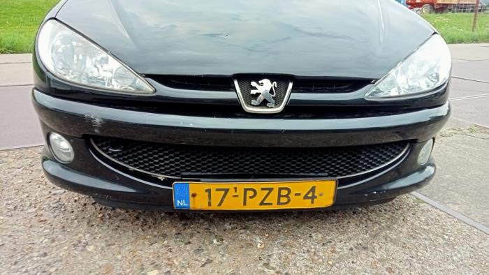 Używane Grill Peugeot 206 (2A/C/H/J/S) 1.4 XR,XS,XT,Gentry Cena € 20,00 Procedura marży oferowane przez Hans Auto Onderdelen