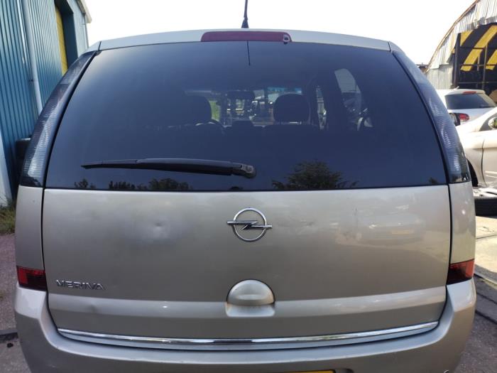 Begagnade Baklucka Opel Meriva (A) 1.6 16V Pris € 50,00 Marginaltabell erbjuds av Hans Auto Onderdelen
