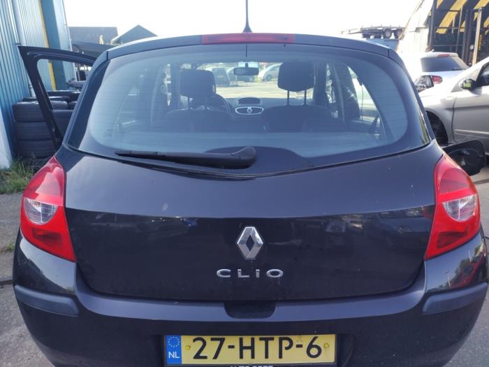 Gebrauchte Heckklappe Renault Clio III (BR/CR) 1.2 16V TCe 100 Preis € 50,00 Margenregelung angeboten von Hans Auto Onderdelen