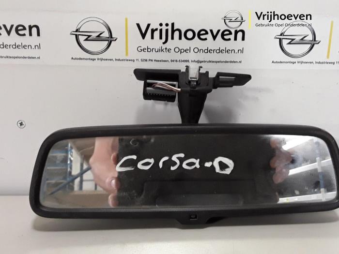 Begagnade Backspegel Opel Corsa D Pris € 10,00 Marginaltabell erbjuds av Autodemontage Vrijhoeven B.V.