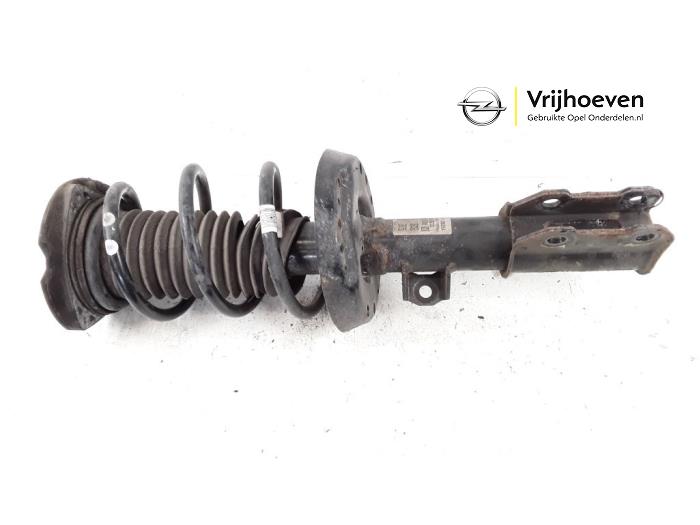 Front shock absorber, right from a Opel Astra K 1.0 SIDI Turbo 12V 2015