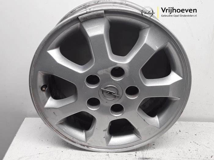 Set Of Wheels Opel Astra G 1 8 16v Alloy Gm