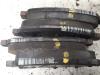 Brake disc + block back from a Opel Astra 2012